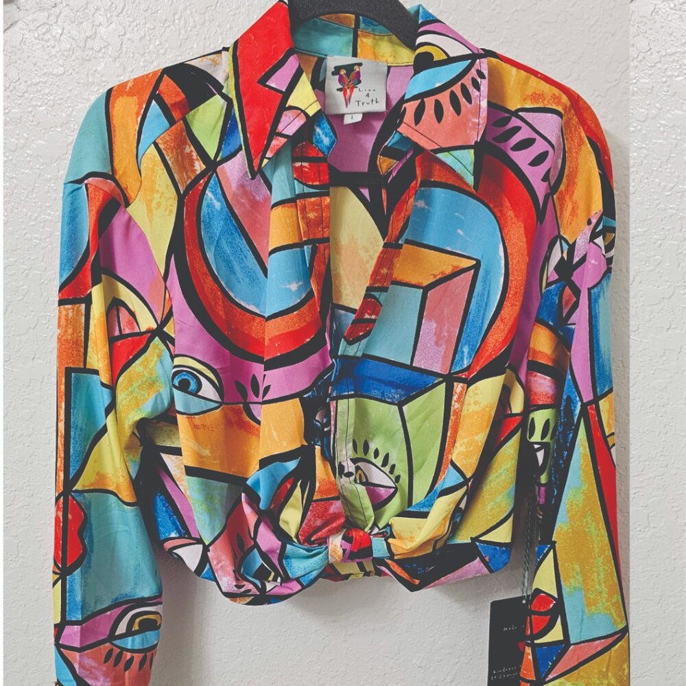 Blusa colorida para Dama